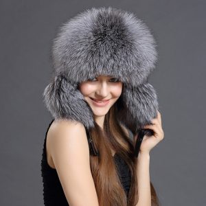 Winter Men Real Fox Fur Hat Genuine Leather Russia Aviator Hats Lamb Leather Caps Bomber Hat Winter Men Real Fox Fur Hat Genuine Leather Russia Aviator Hats Lamb Leather Caps Bomber Hat